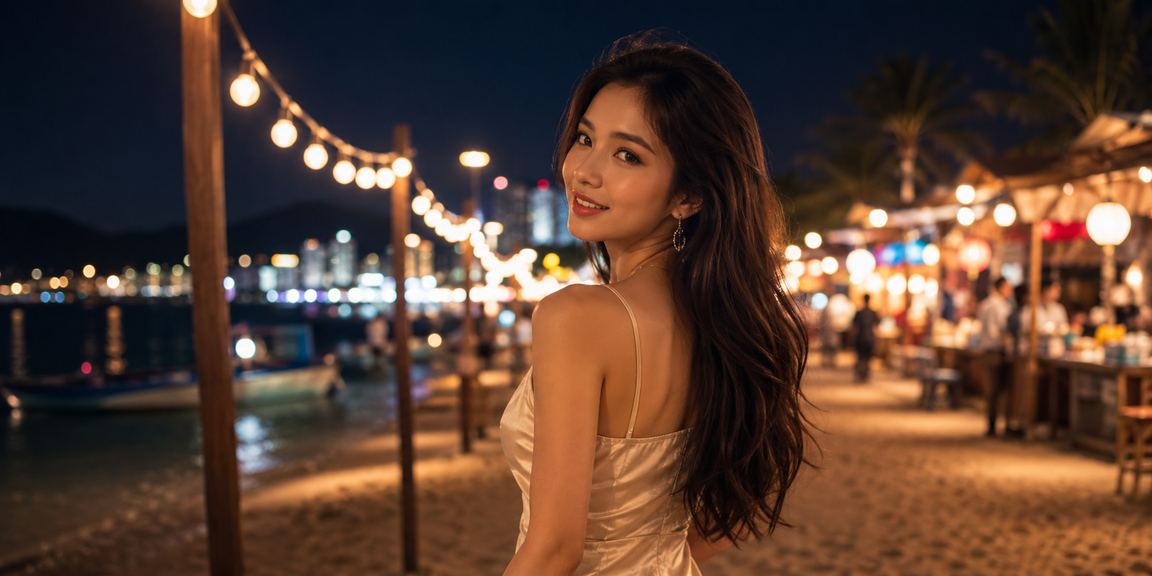 Khu giải trí casino về đêm tại Nha Trang với không khí sôi động đặc trưng